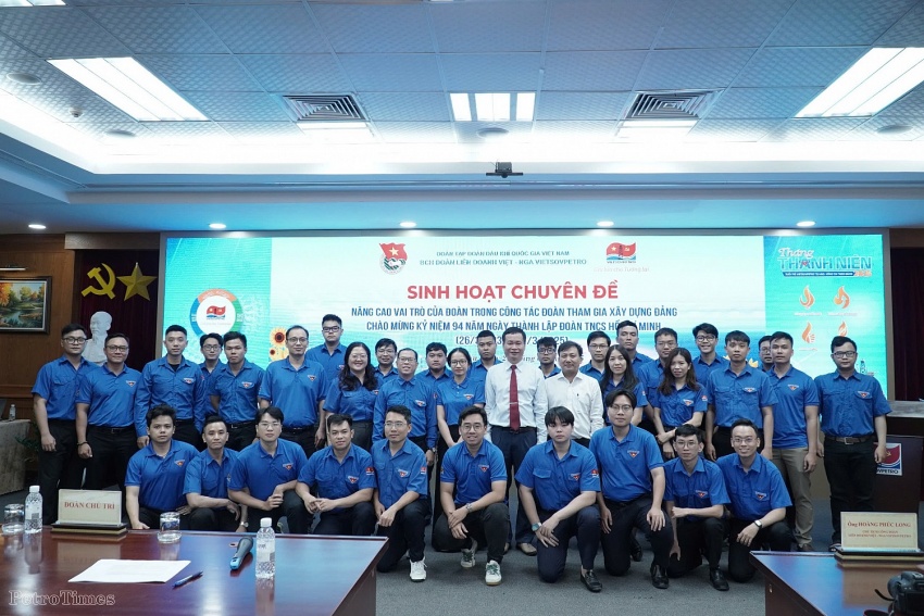 Đoàn Thanh niên Vietsovpetro: Nâng cao vai trò của tổ chức Đoàn trong công tác xây dựng Đảng