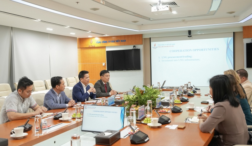 PV GAS President and CEO welcomes US Consulate General in Ho Chi Minh City