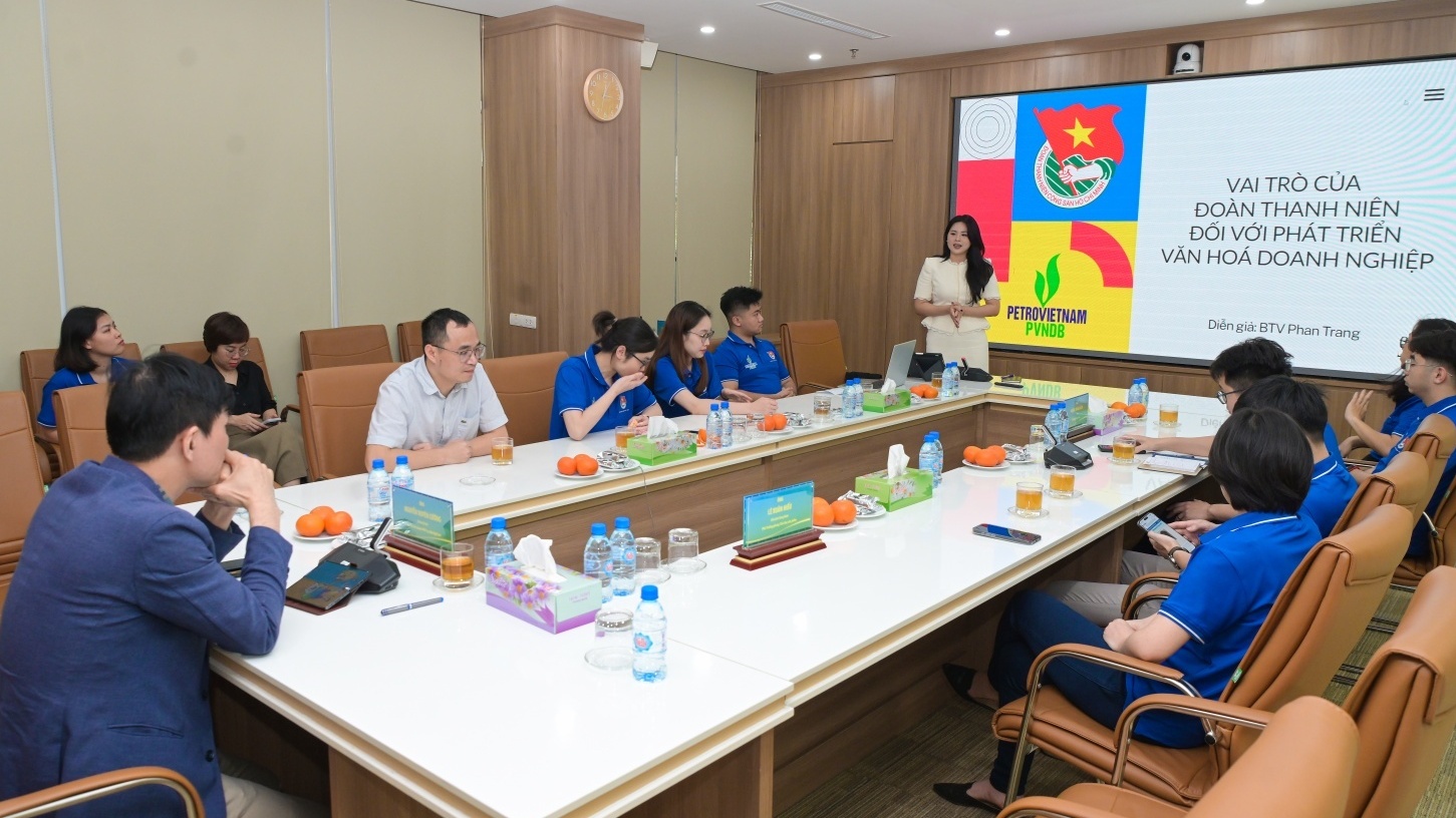 Phát huy vai trò thanh niên trong củng cố và phát triển văn hóa doanh nghiệp tại PVNDB