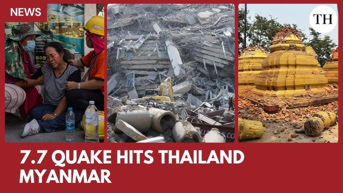 Động đất ở Myanmar làm rung chuyển hành lang chiến lược của Trung Quốc Động đất ở Myanmar làm rung chuyển hành lang chiến lược của Trung Quốc