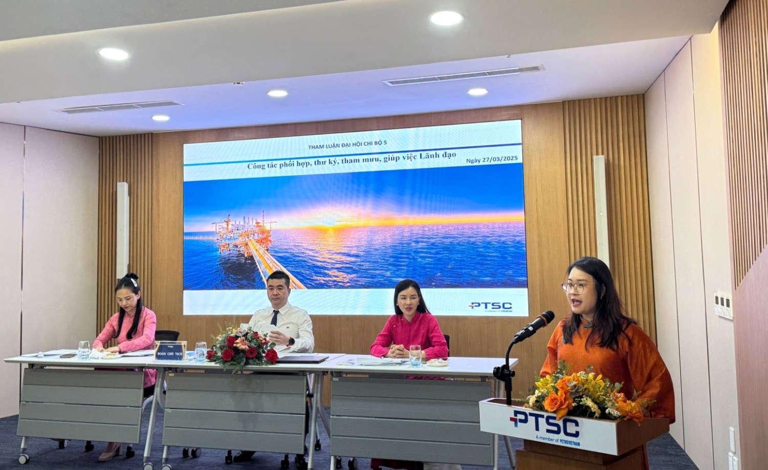 Đại hội Chi bộ 5, Đảng bộ Cơ quan PTSC: Lan tỏa tinh thần đổi mới