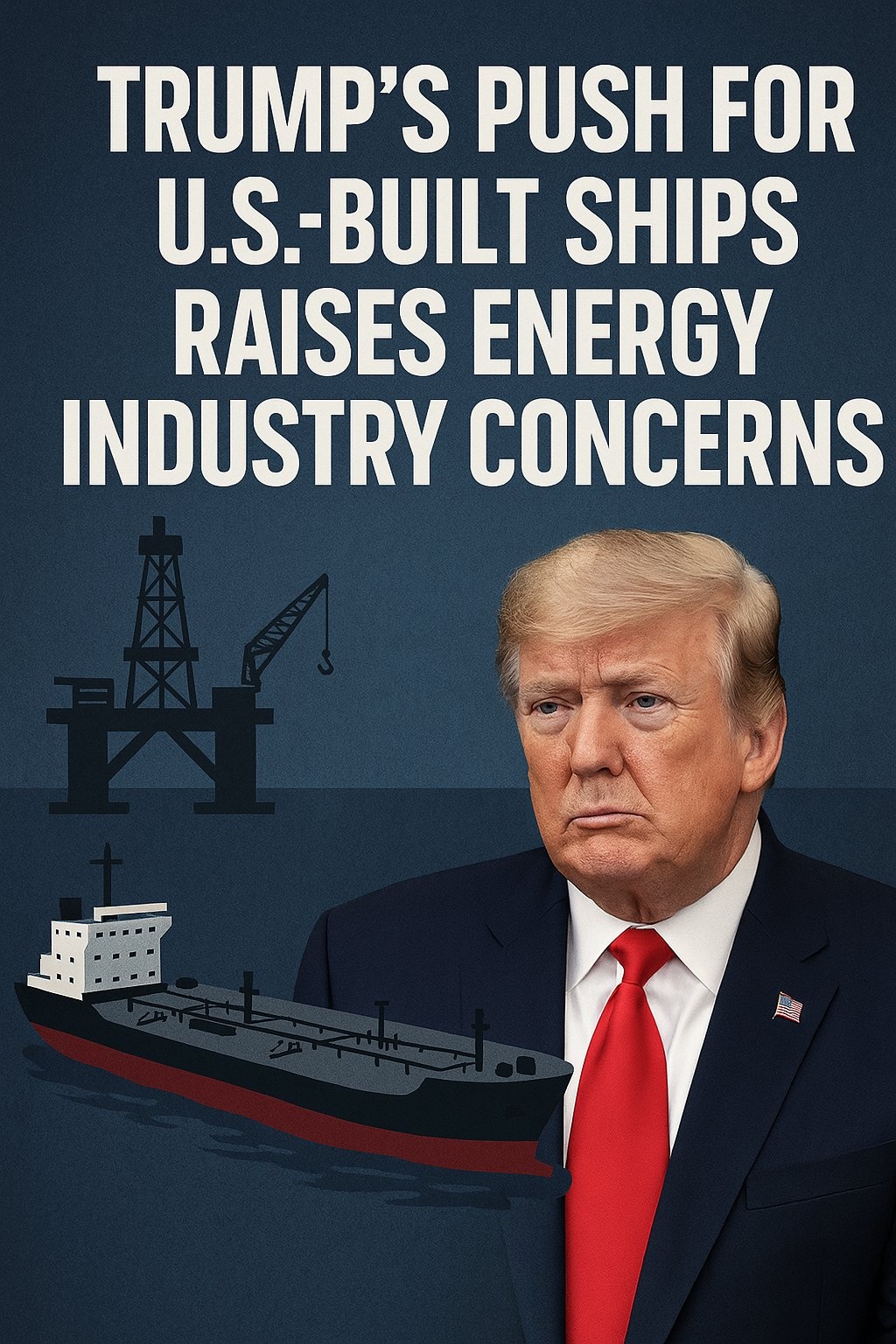 Ước mơ khôi phục ngành đóng tàu của ông Trump: Cơn ác mộng của ngành năng lượng?