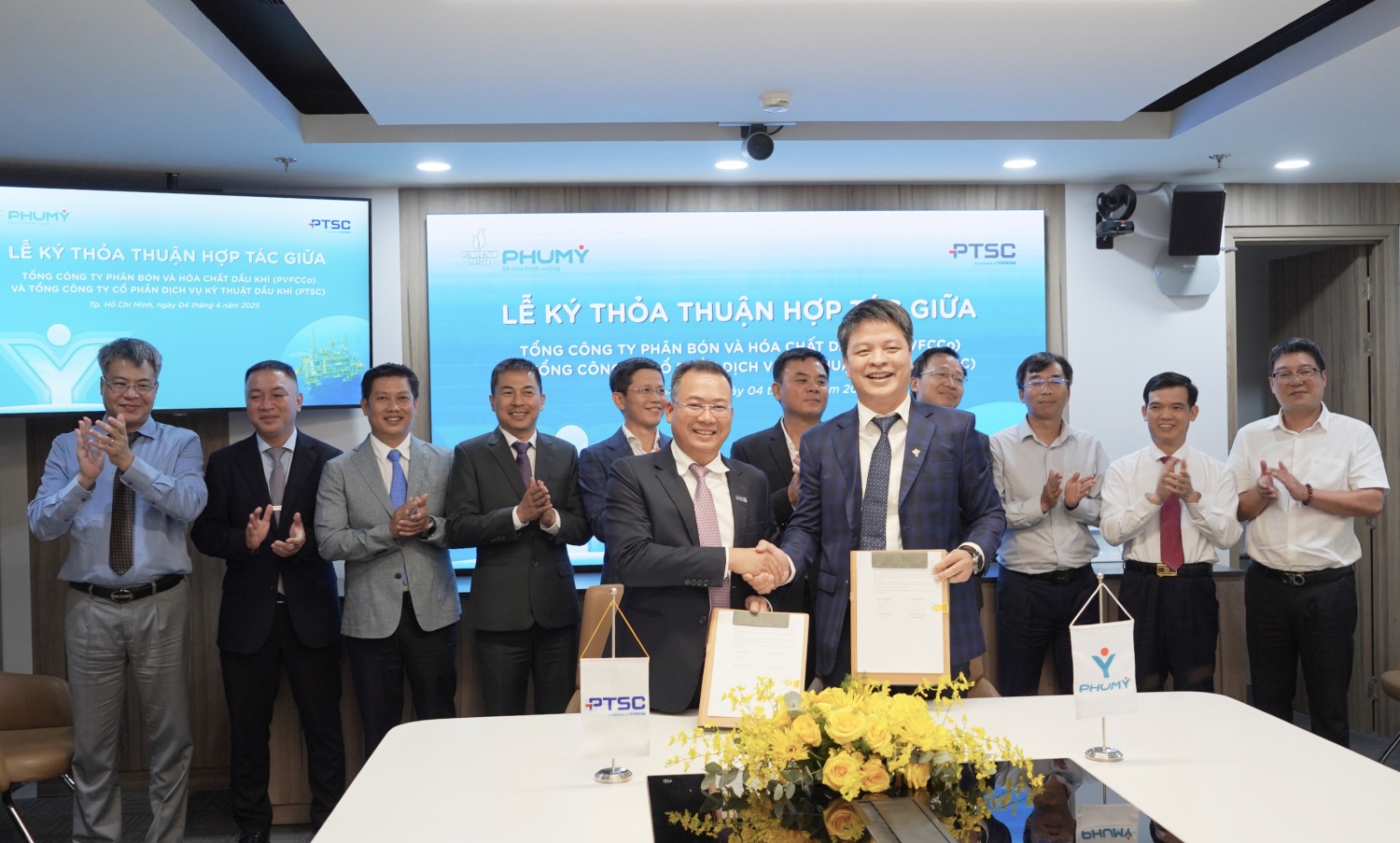 PVFCCo   Phú Mỹ và PTSC ký kết thỏa thuận hợp tác chiến lược trong lĩnh vực logistics