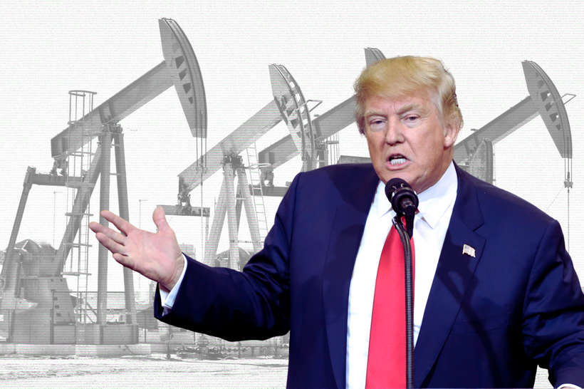 Ông Trump bảo vệ ngành dầu khí Mỹ trước các khoản phạt khí thải của các bang Ông Trump bảo vệ ngành dầu khí Mỹ trước các khoản phạt khí thải của các bang