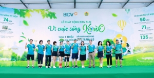 BIDV RUN - Vì cuộc sống Xanh, kiến tạo giá trị vững bền