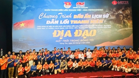 Đoàn Thanh niên Vietsovpetro tổ chức chương trình “Dấu ấn lịch sử - Dẫn lối thanh niên”