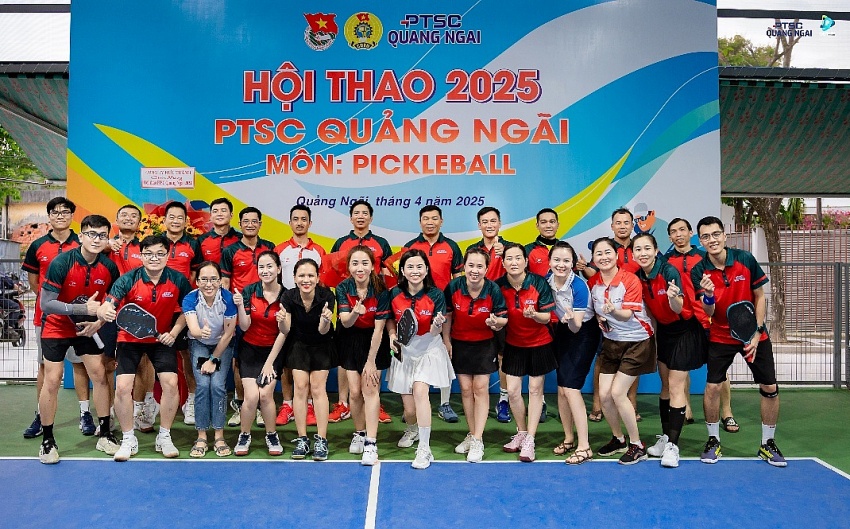 PTSC Quảng Ngãi tổ chức thành công Hội thao năm 2025 – sân chơi gắn kết người lao động Hội thao PTSC Quảng Ngãi năm 2025 - sân chơi gắn kết người lao động