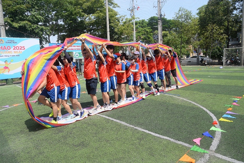PTSC Quảng Ngãi tổ chức thành công Hội thao năm 2025 – sân chơi gắn kết người lao động Hội thao PTSC Quảng Ngãi năm 2025 - sân chơi gắn kết người lao động