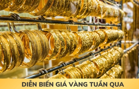 [Infographic] Diễn biến giá vàng tuần qua (28/4-4/5)