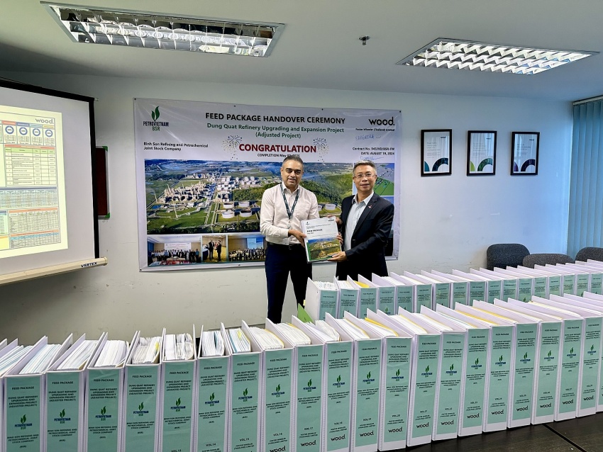 BSR receives FEED design package for Dung Quat Refinery upgrade and expansion project