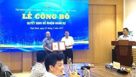 Petrovietnam bổ nhiệm Trưởng Ban Quản lý Dự án Điện lực Dầu khí Thái Bình 2