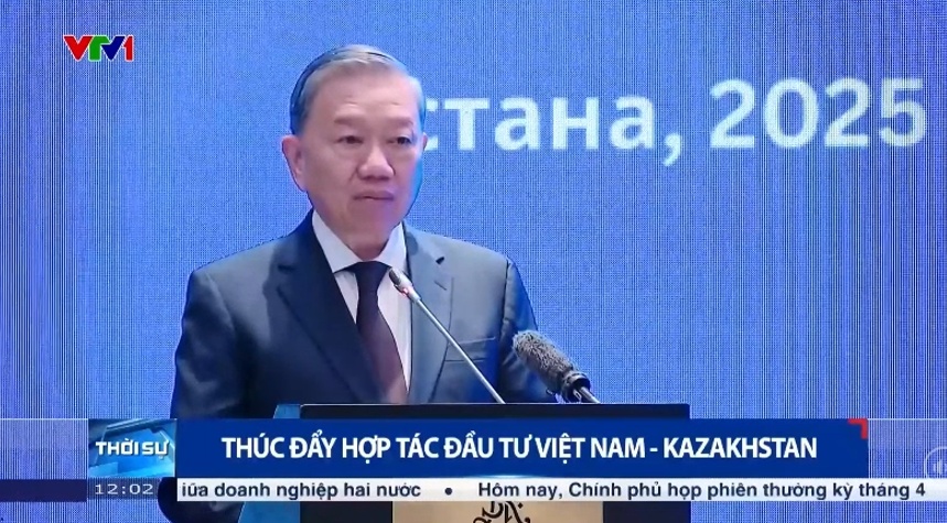 [VIDEO] Thúc đẩy hợp tác đầu tư Việt Nam - Kazakhstan