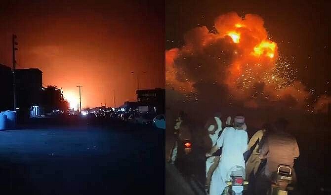 Ấn Độ nã tên lửa dữ dội Pakistan trong đêm. Ảnh: Arab News.