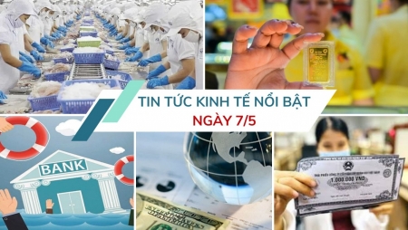 Tin tức kinh tế ngày 7/5: Trung Quốc vượt Mỹ dẫn đầu về nhập thủy sản Việt Nam