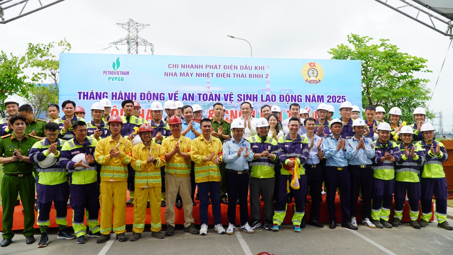 NMNĐ Thái Bình 2 chủ động xây dựng môi trường làm việc an toàn