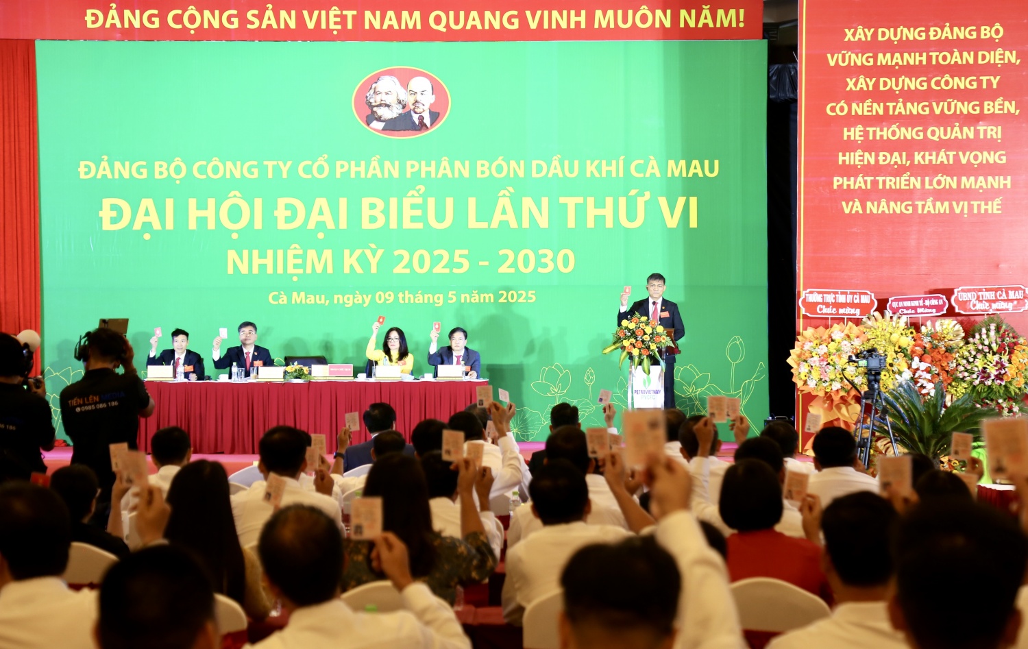 Đại hội đại biểu Đảng bộ PVCFC lần VI: Khát vọng phát triển lớn mạnh và nâng tầm vị thế