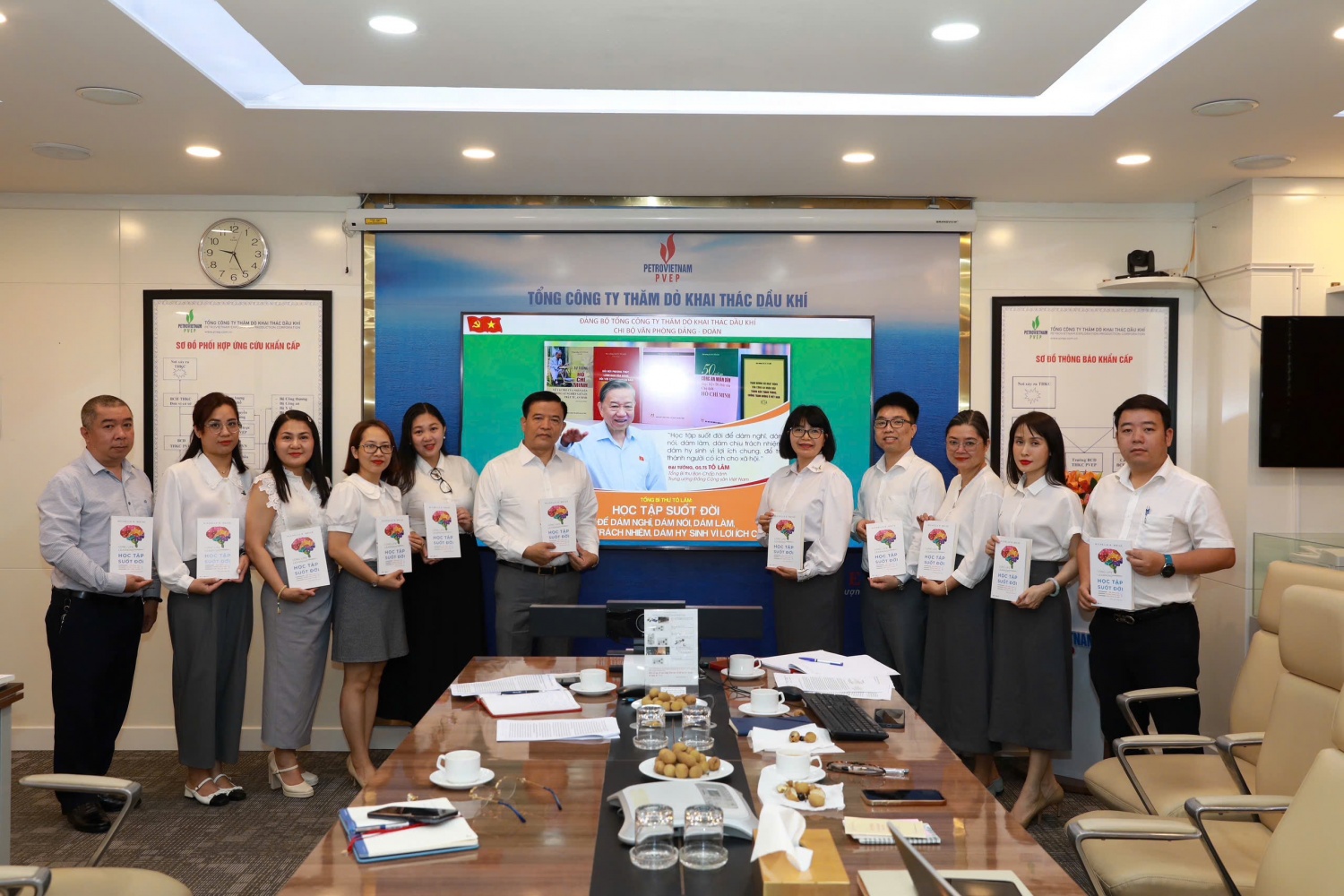 PVEP lan tỏa tinh thần học tập suốt đời, bồi dưỡng đội ngũ cán bộ trí tuệ, bản lĩnh