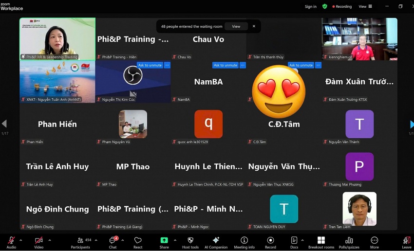 Vietsovpetro tổ chức chuỗi chương trình đào tạo 