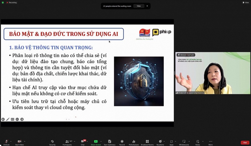 Vietsovpetro tổ chức chuỗi chương trình đào tạo 