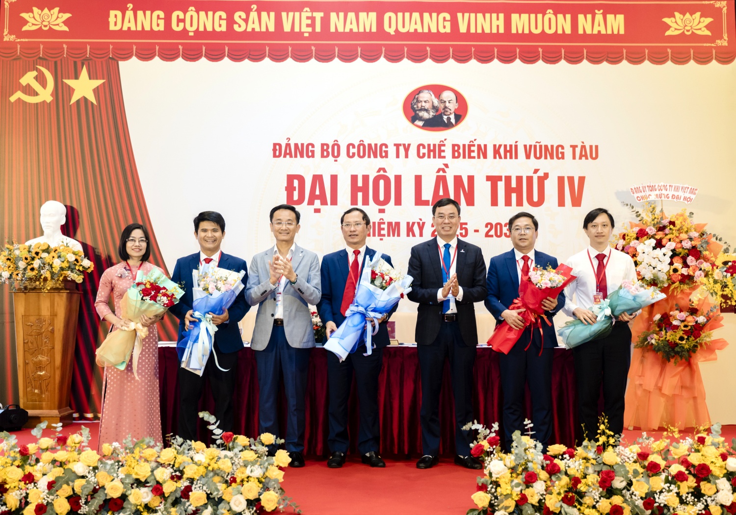 Đảng bộ Công ty Chế biến Khí Vũng Tàu nhiệm kỳ 2025 – 2030