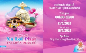 Những lưu ý khi chiêm bái xá lợi Đức Phật tại chùa Quán Sứ (Hà Nội)