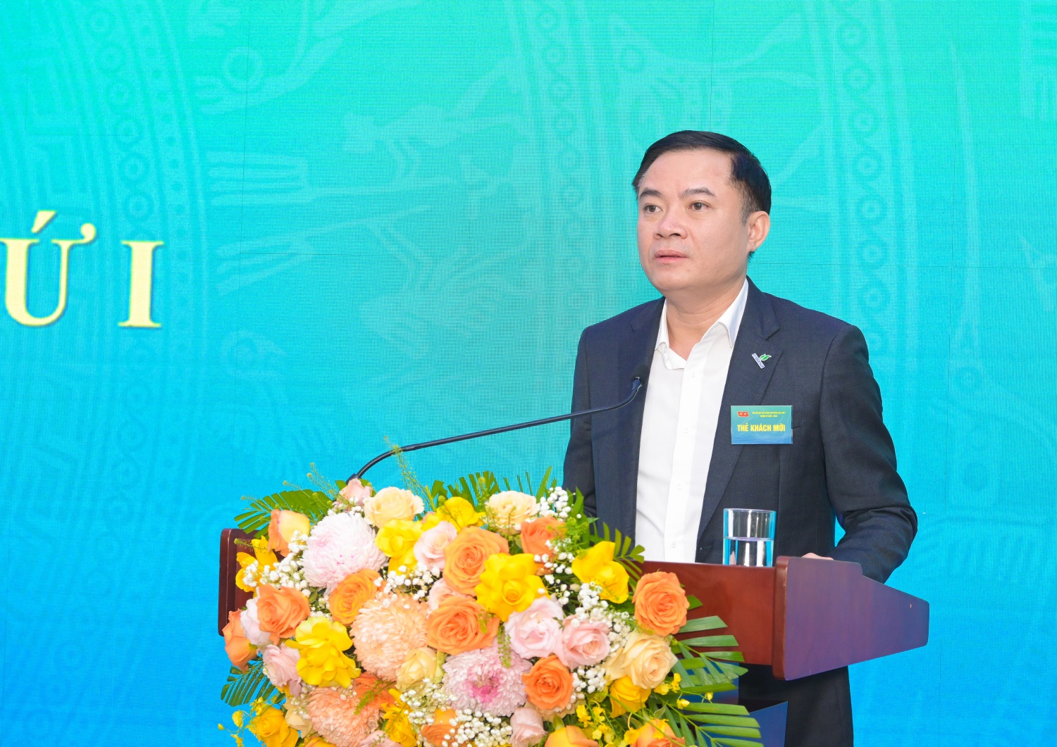 Đồng chí Lê Ngọc Sơn, Phó Bí thư Đảng ủy, Tổng Giám đốc Petrovietnam phát biểu chỉ đạo tại Đại hội