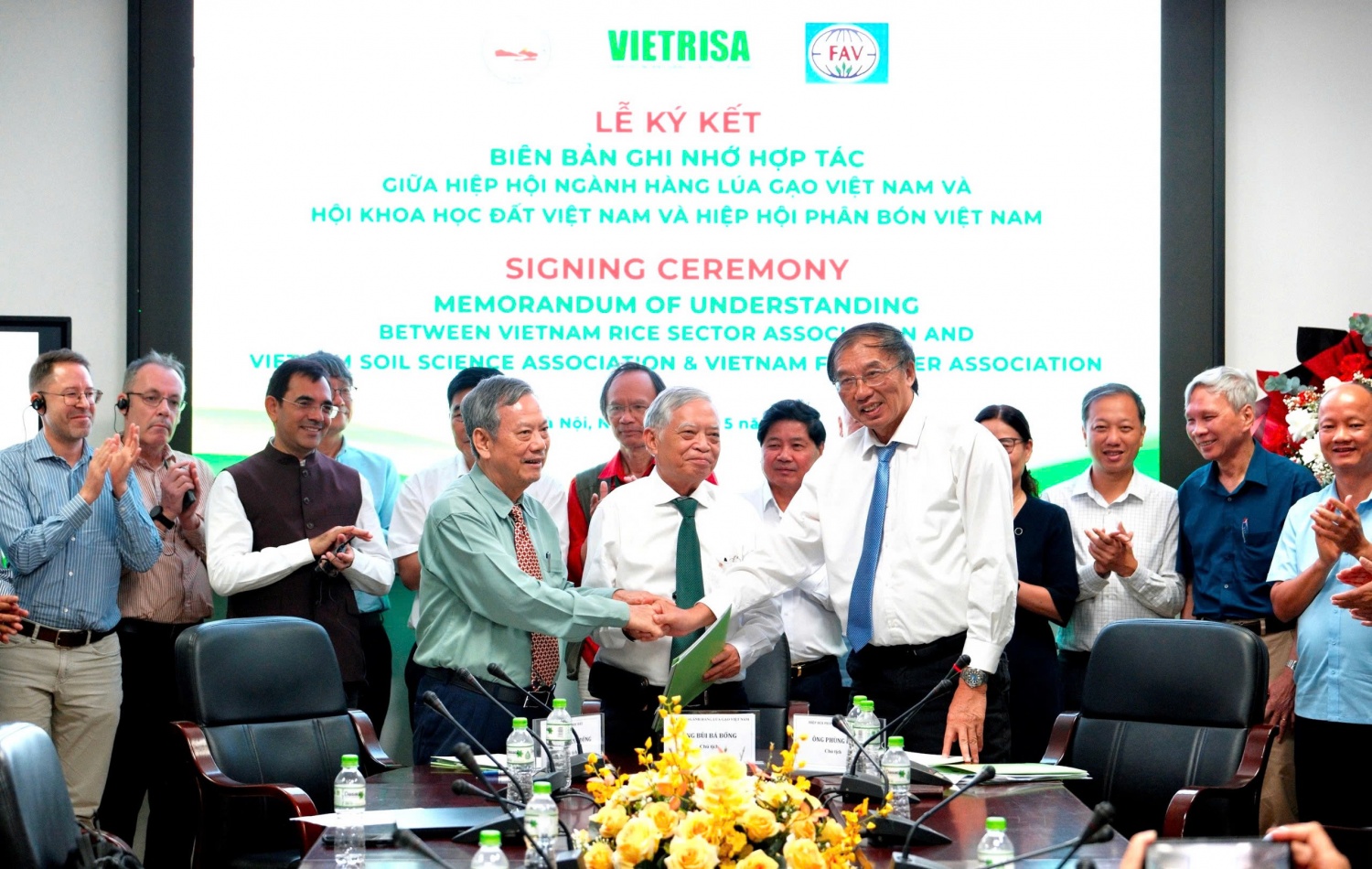 Các hội/hiệp hội hợp tác phát triển bền vững ngành hàng lúa gạo quốc gia