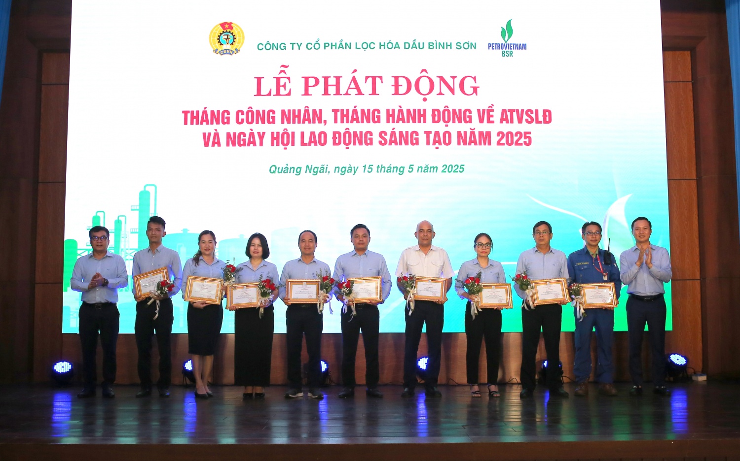 BSR tổ chức chương trình “Đối thoại tháng 5” nhân Tháng Công nhân, Tháng hành động về ATVSLĐ