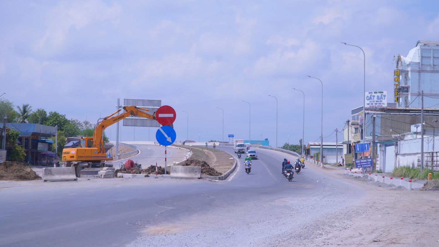 [Chùm ảnh] Toàn cảnh dự án mở rộng quốc lộ 50 tại TP HCM