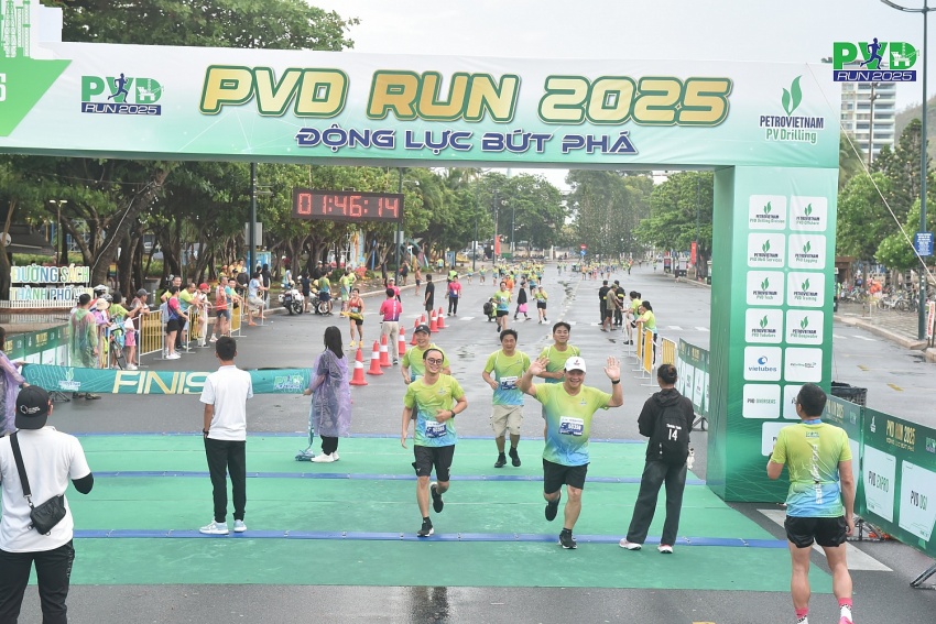 PVD RUN 2025 - “Động lực bứt phá” lan tỏa từ thành phố biển