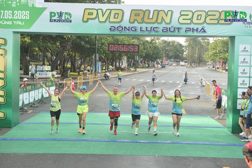 PVD RUN 2025 - “Động lực bứt phá” lan tỏa từ thành phố biển