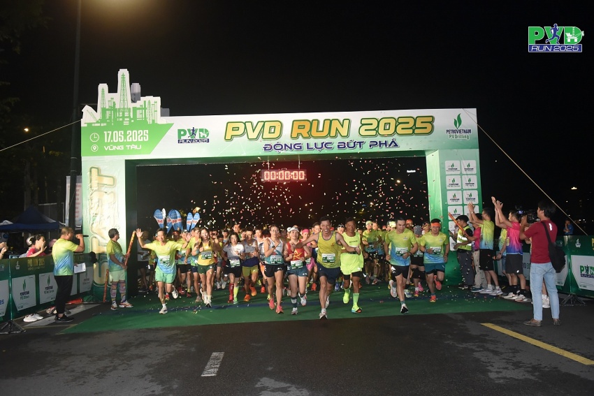 PVD RUN 2025 - “Động lực bứt phá” lan tỏa từ thành phố biển