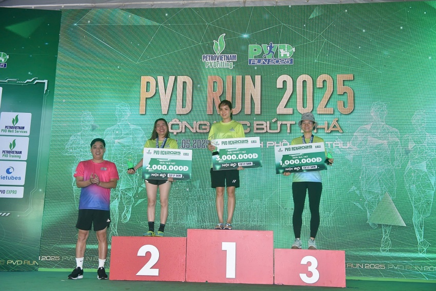 PVD RUN 2025 - “Động lực bứt phá” lan tỏa từ thành phố biển