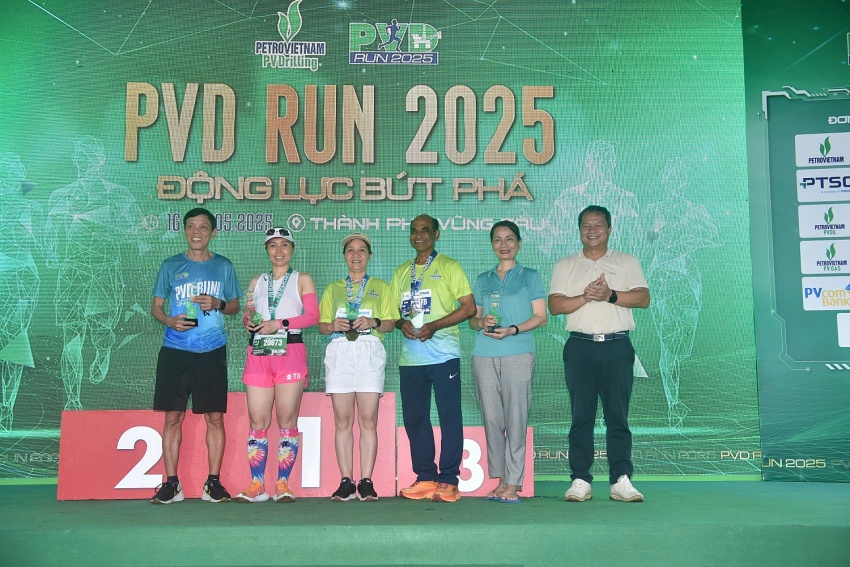 PVD RUN 2025 - “Động lực bứt phá” lan tỏa từ thành phố biển