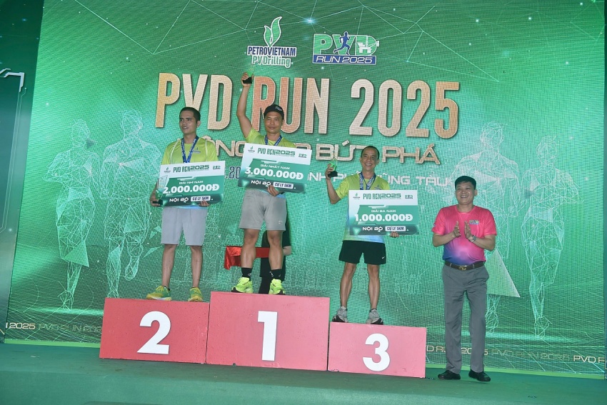 PVD RUN 2025 - “Động lực bứt phá” lan tỏa từ thành phố biển
