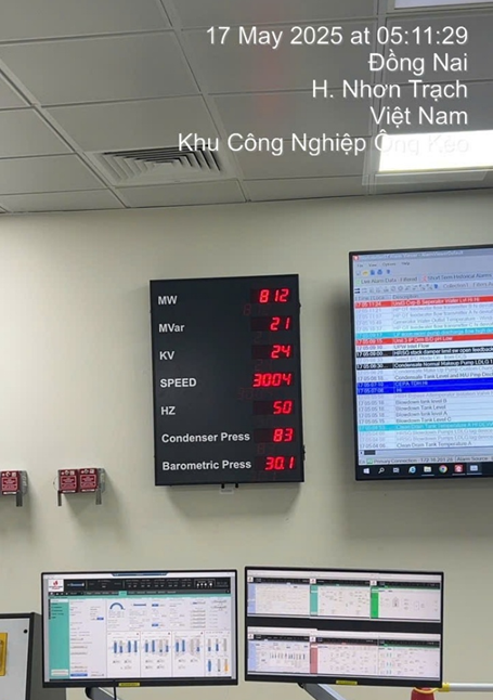Nhà máy điện Nhơn Trạch 3 đạt công suất tải nền tối đa - dấu ấn kỷ niệm 18 thành lập PV Power