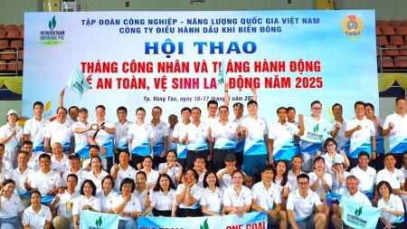 Sôi nổi Hội thao BIENDONG POC 2025: Lan tỏa tinh thần “One Team - One Goal”