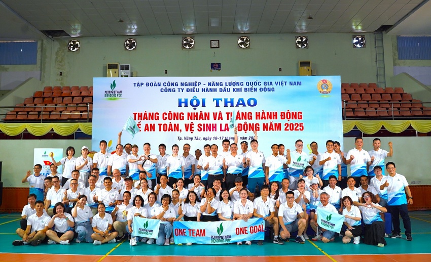 Sôi nổi Hội thao BIENDONG POC 2025: Lan tỏa tinh thần “One Team - One Goal”