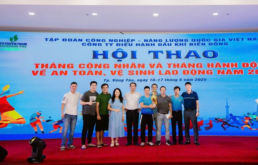 Sôi nổi Hội thao BIENDONG POC 2025: Lan tỏa tinh thần “One Team - One Goal”