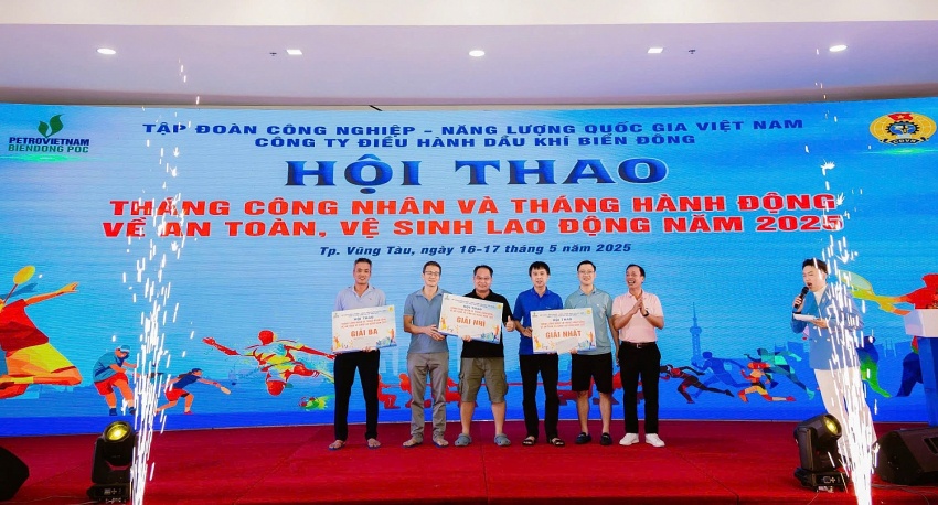 Sôi nổi Hội thao BIENDONG POC 2025: Lan tỏa tinh thần “One Team - One Goal”