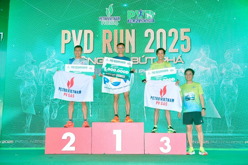 PVD RUN 2025   “Động lực bứt phá” lan tỏa từ thành phố biển