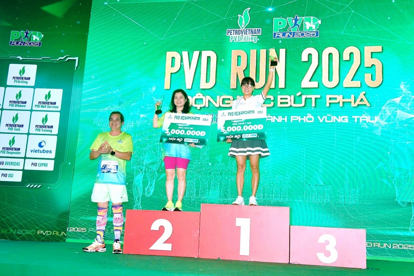 PVD RUN 2025   “Động lực bứt phá” lan tỏa từ thành phố biển