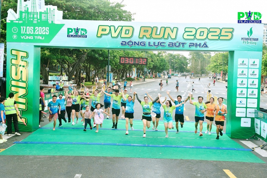 PVD RUN 2025 - “Động lực bứt phá” lan tỏa từ thành phố biển PVD RUN 2025 “Động lực bứt phá” lan tỏa từ thành phố biển