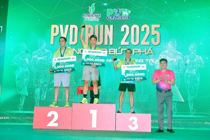 PVD RUN 2025   “Động lực bứt phá” lan tỏa từ thành phố biển