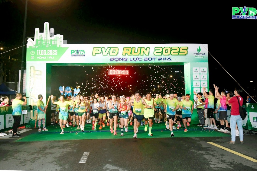 PVD RUN 2025   “Động lực bứt phá” lan tỏa từ thành phố biển