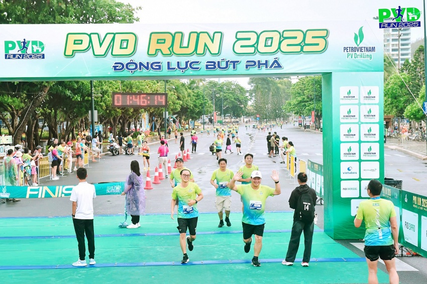PVD RUN 2025   “Động lực bứt phá” lan tỏa từ thành phố biển