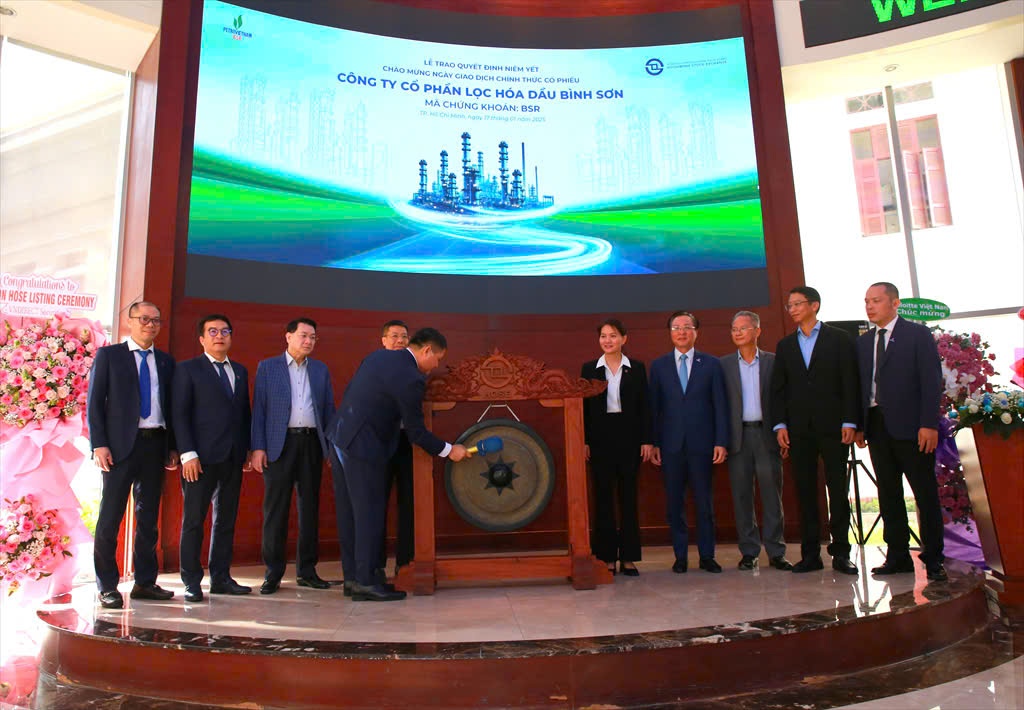 Hơn 3,1 tỷ cổ phiếu BSR đã chính thức giao dịch trên sàn HOSE vào đầu năm 2025.
