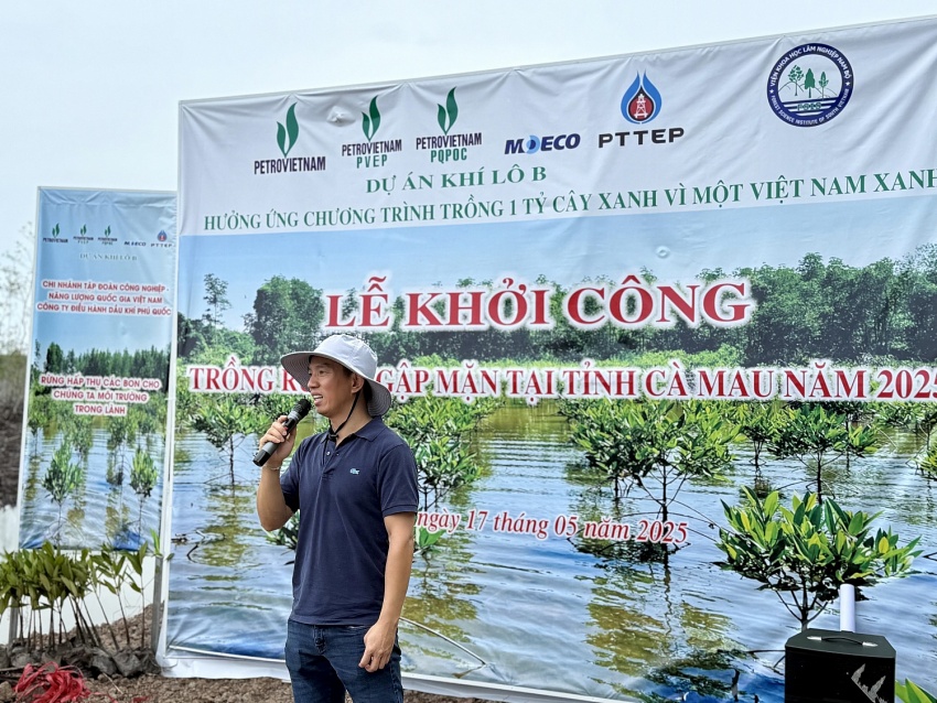 Dự án Khí Lô B triển khai các hoạt động vì môi trường, vì cộng đồng tại Cà Mau Dự án Khí Lô B triển khai các hoạt động vì môi trường, vì cộng đồng tại Cà Mau