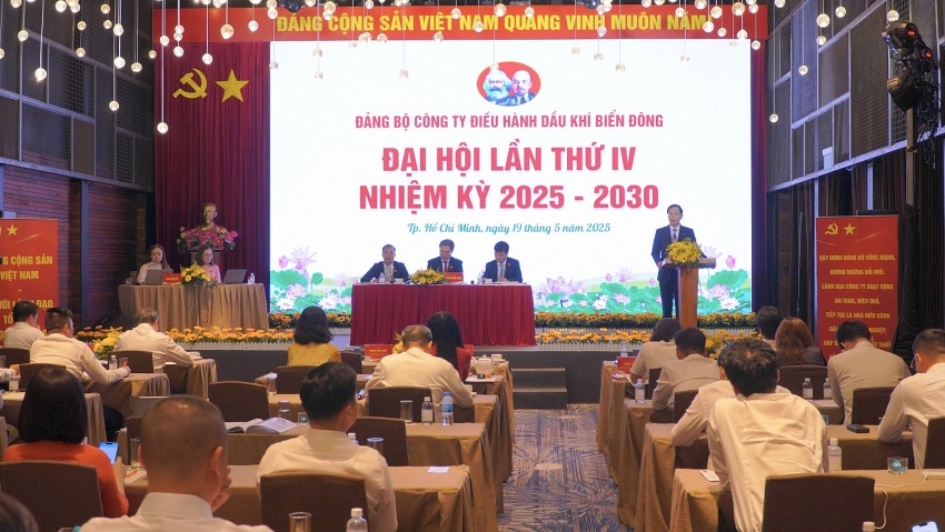 Đại hội Đảng bộ BIENDONG POC nhiệm kỳ 2025-2030: Sẵn sàng bước vào giai đoạn mới