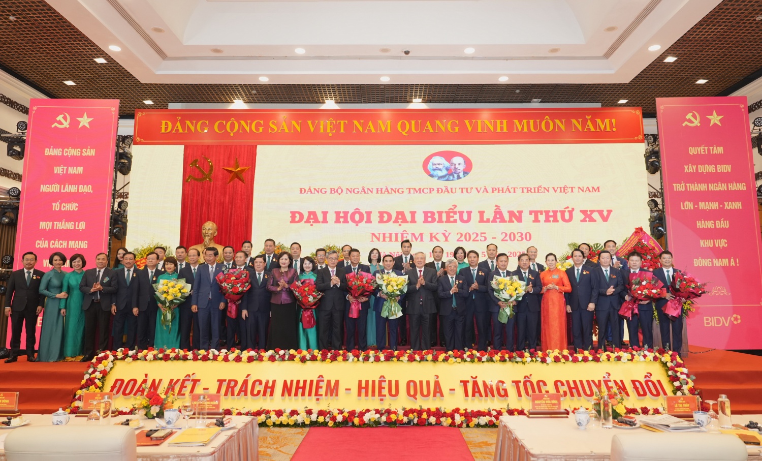 Đảng bộ BIDV tổ chức thành công Đại hội đại biểu lần thứ XV, nhiệm kỳ 2025 - 2030